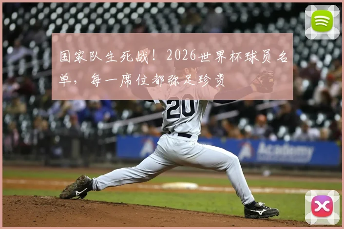 国家队生死战！2026世界杯球员名单，每一席位都弥足珍贵